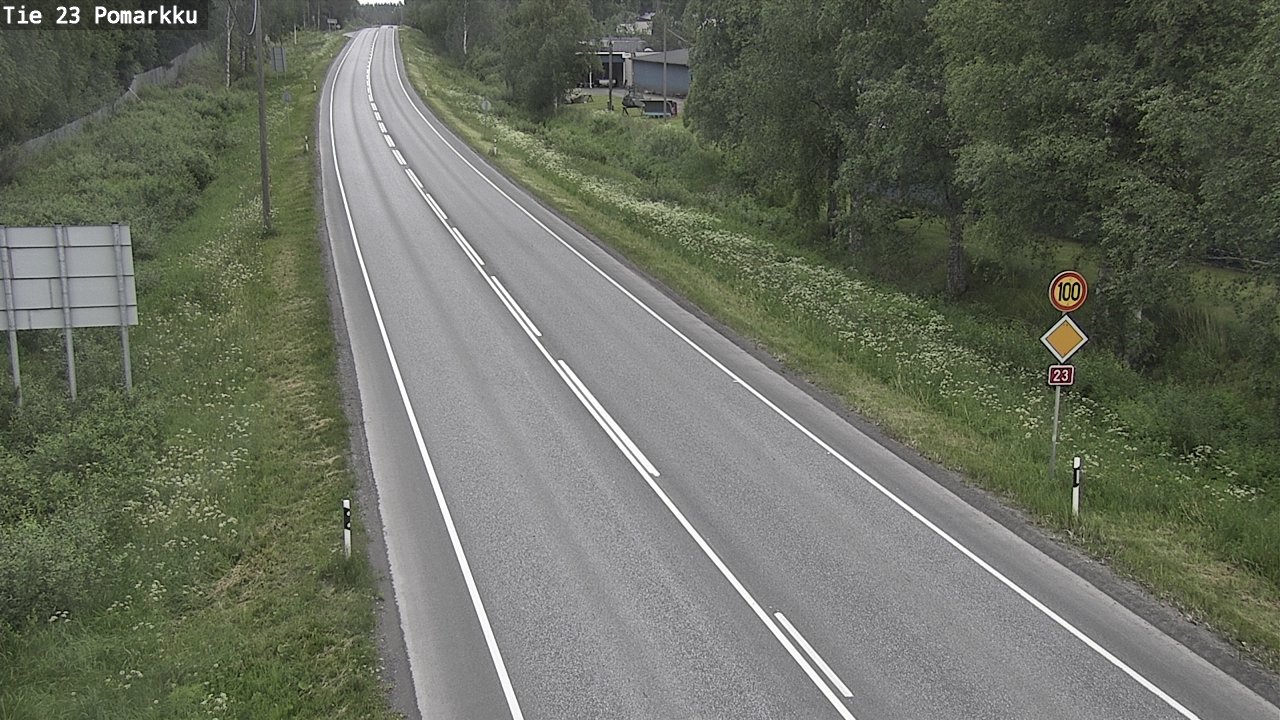 Kelikamerat Kuva Tie 23 Pomarkku, Pomarkku, Satakunta