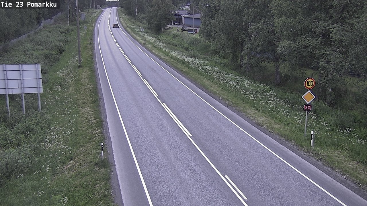 Kelikamerat Kuva Tie 23 Pomarkku, Pomarkku, Satakunta