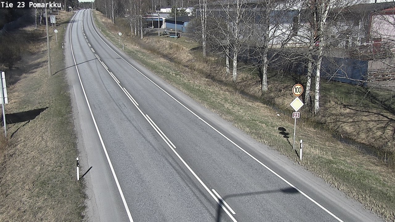 Kelikamerat Kuva Tie 23 Pomarkku, Pomarkku, Satakunta