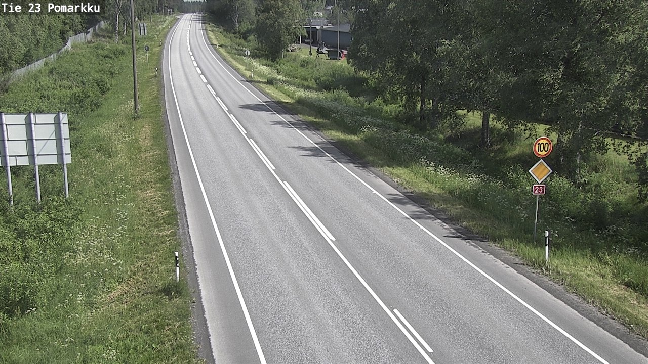 Kelikamerat Kuva Tie 23 Pomarkku, Pomarkku, Satakunta