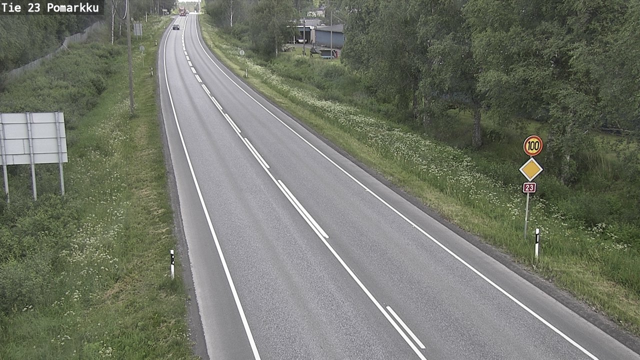 Kelikamerat Kuva Tie 23 Pomarkku, Pomarkku, Satakunta