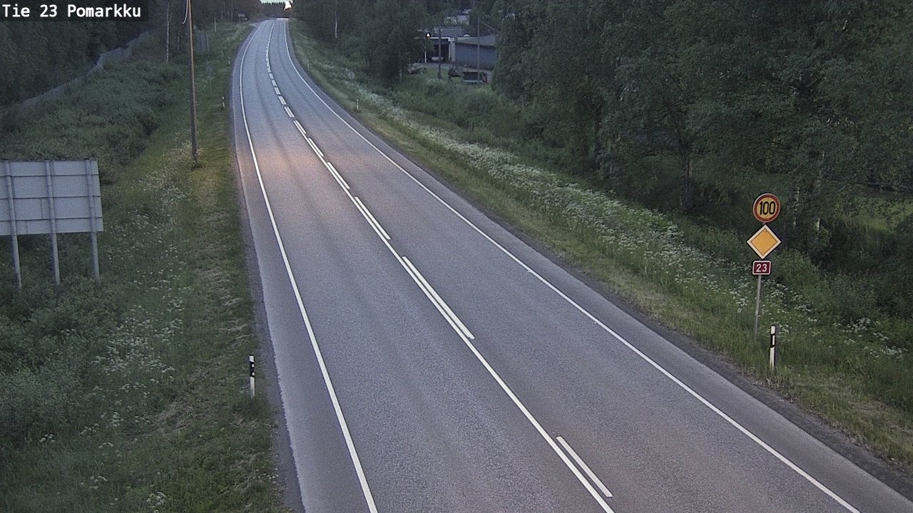 Kelikamerat Kuva Tie 23 Pomarkku, Pomarkku, Satakunta