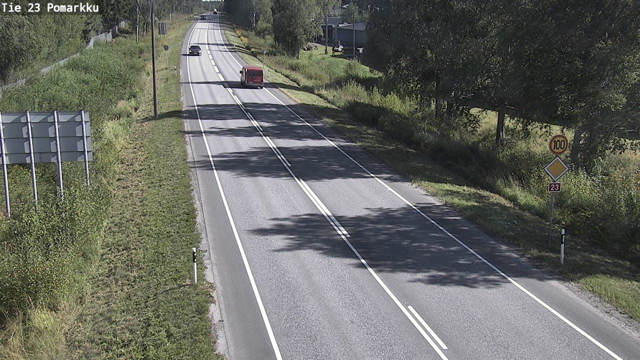 Kelikamerat Kuva Tie 23 Pomarkku, Pomarkku, Satakunta