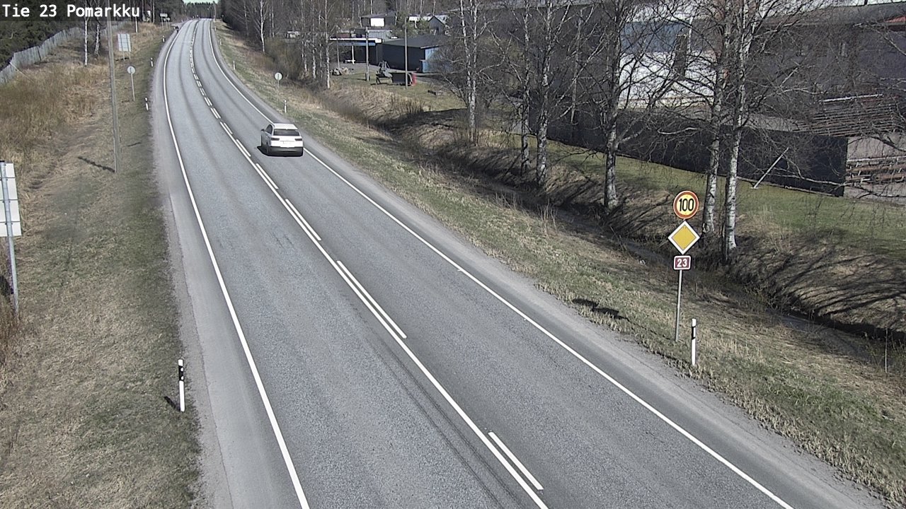 Kelikamerat Kuva Tie 23 Pomarkku, Pomarkku, Satakunta
