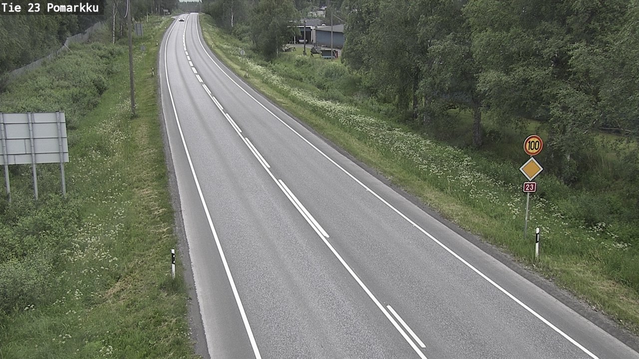 Kelikamerat Kuva Tie 23 Pomarkku, Pomarkku, Satakunta