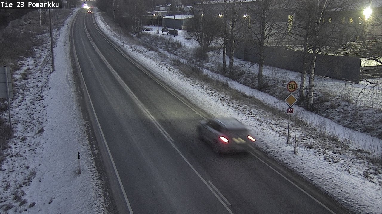 Kelikamerat Kuva Tie 23 Pomarkku, Pomarkku, Satakunta