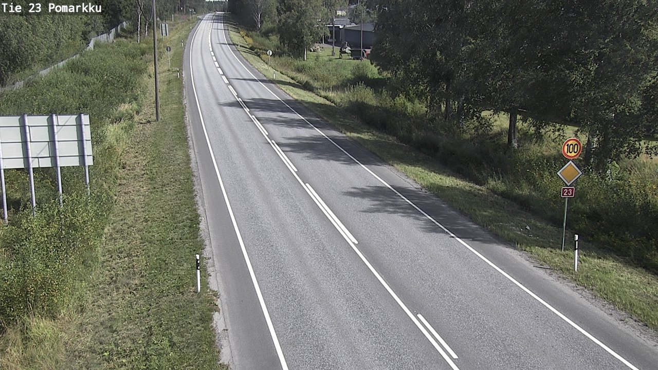 Kelikamerat Kuva Tie 23 Pomarkku, Pomarkku, Satakunta