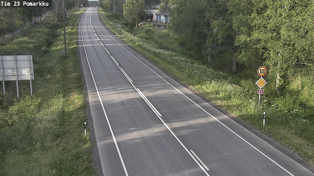 Kelikamerat Kuva Tie 23 Pomarkku, Pomarkku, Satakunta