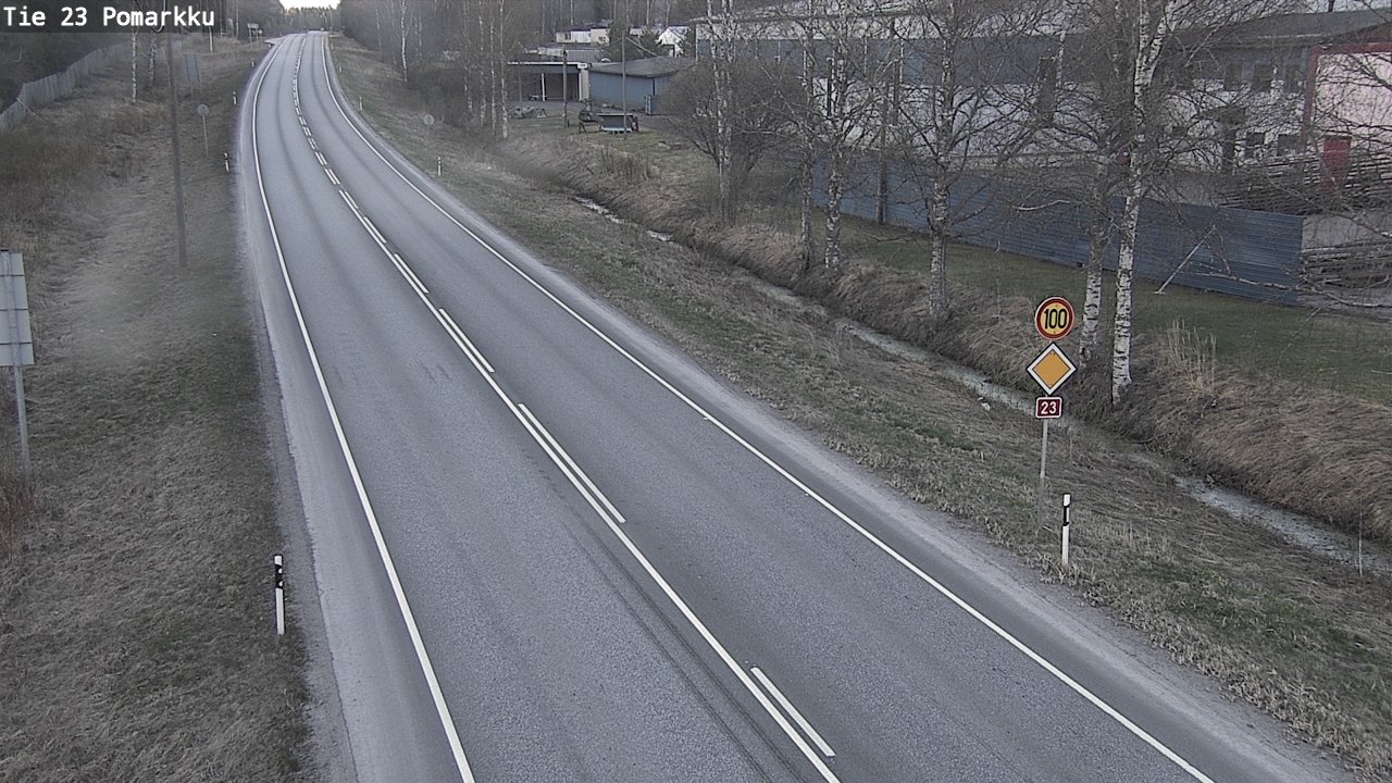 Kelikamerat Kuva Tie 23 Pomarkku, Pomarkku, Satakunta