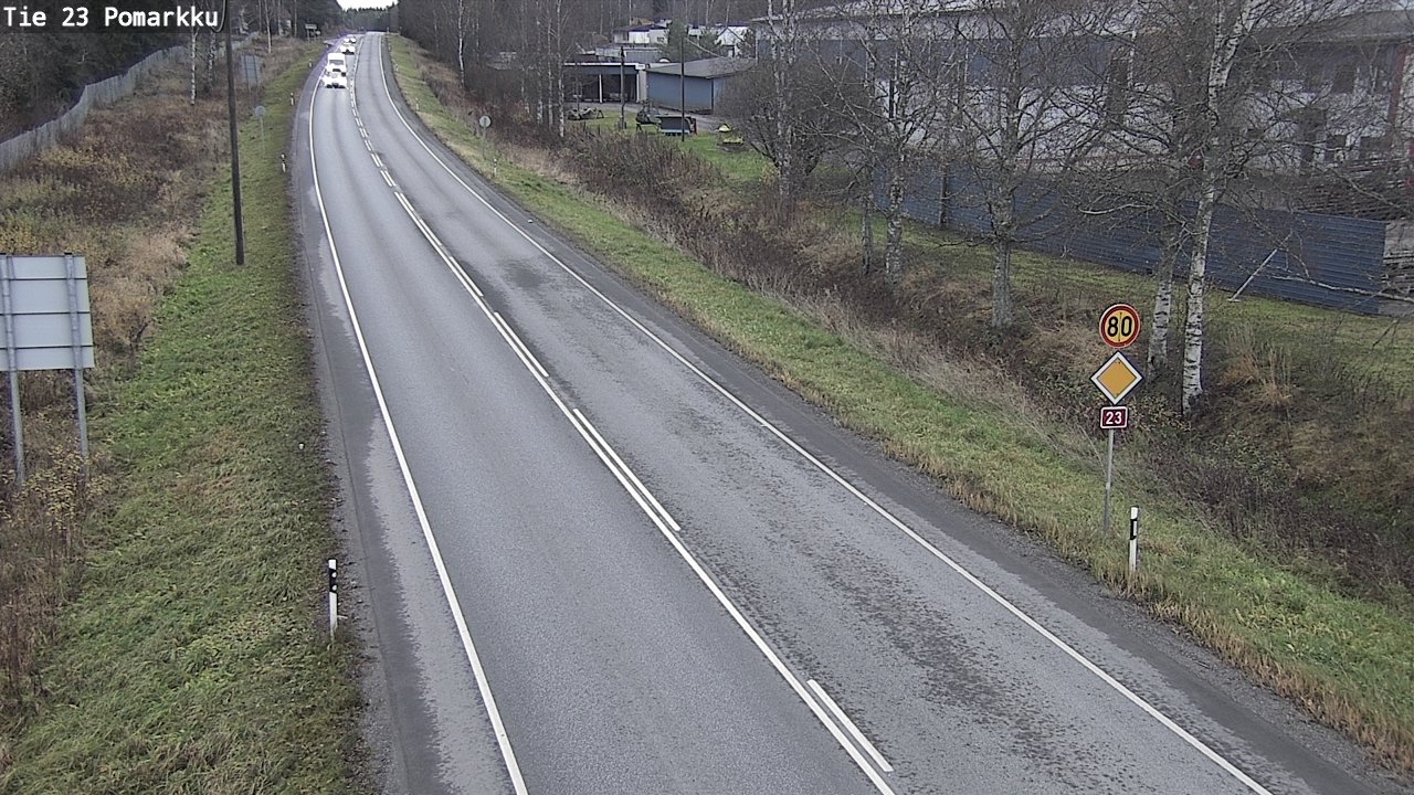 Kelikamerat Kuva Tie 23 Pomarkku, Pomarkku, Satakunta
