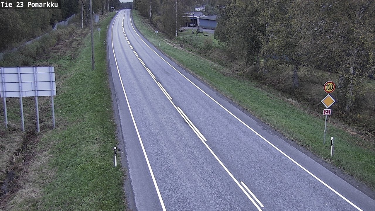 Kelikamerat Kuva Tie 23 Pomarkku, Pomarkku, Satakunta