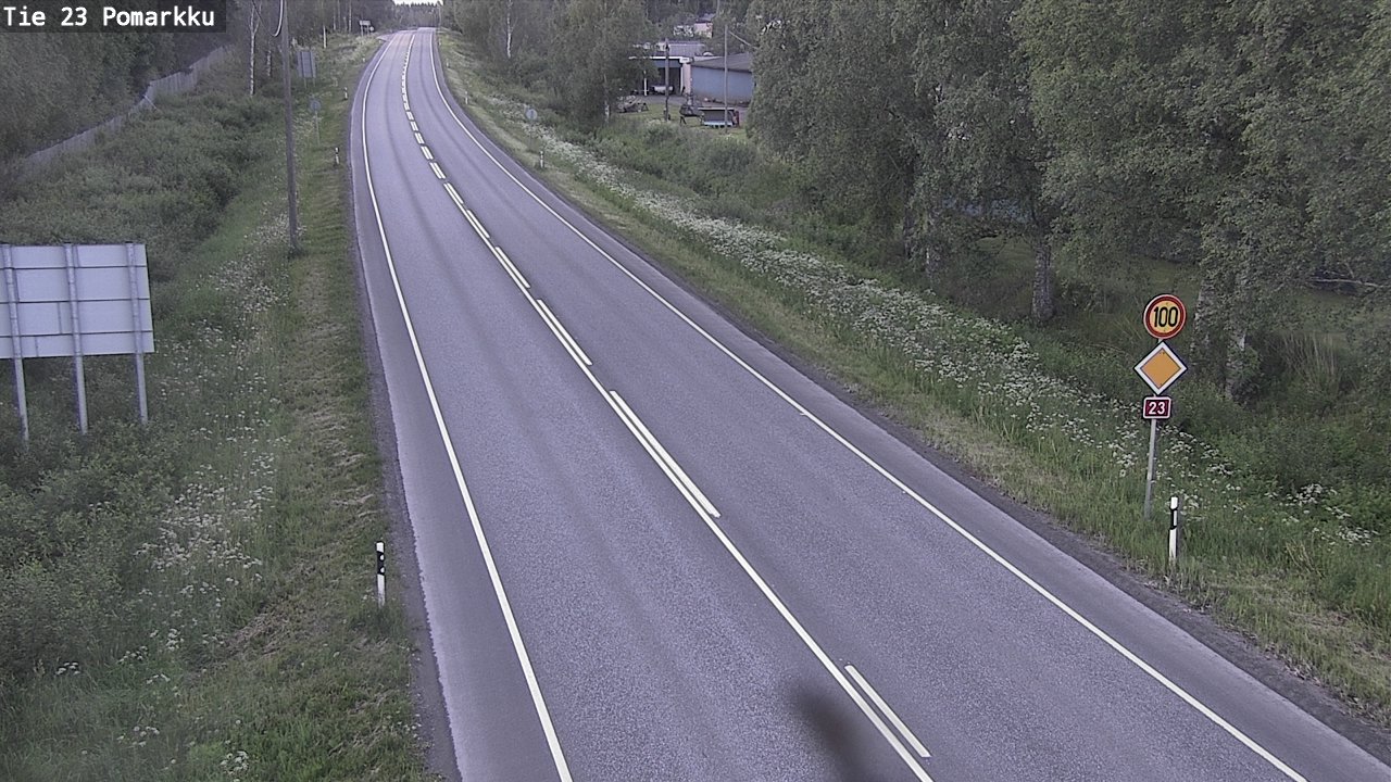 Kelikamerat Kuva Tie 23 Pomarkku, Pomarkku, Satakunta