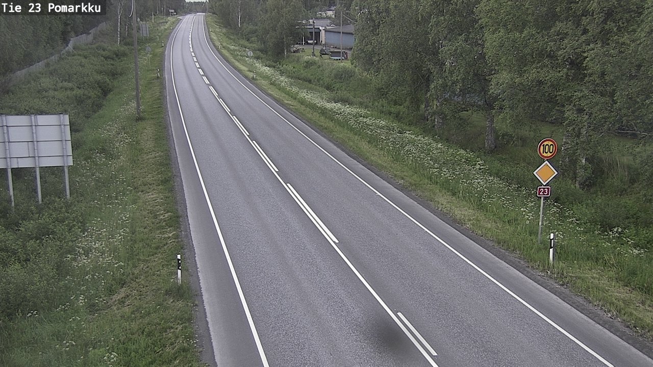 Kelikamerat Kuva Tie 23 Pomarkku, Pomarkku, Satakunta