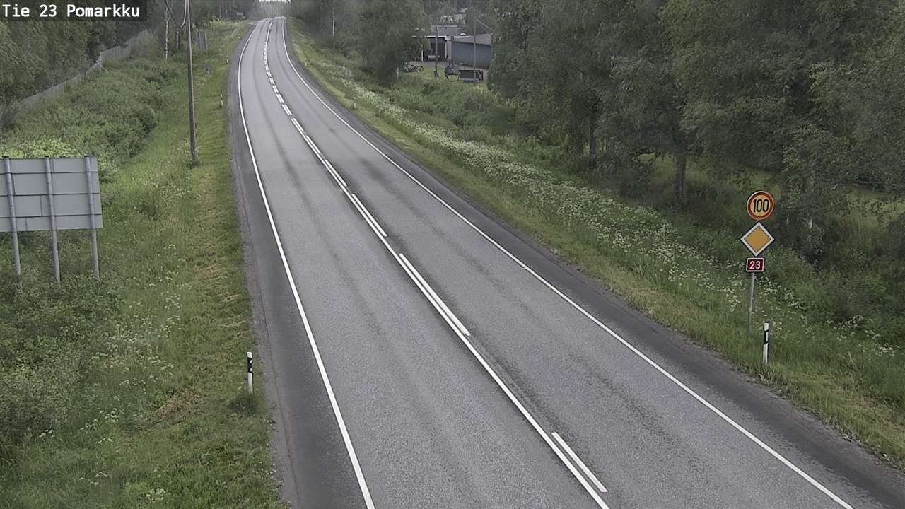 Kelikamerat Kuva Tie 23 Pomarkku, Pomarkku, Satakunta