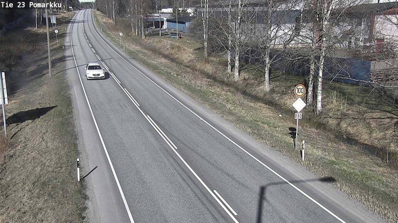 Kelikamerat Kuva Tie 23 Pomarkku, Pomarkku, Satakunta