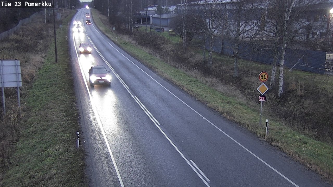 Kelikamerat Kuva Tie 23 Pomarkku, Pomarkku, Satakunta