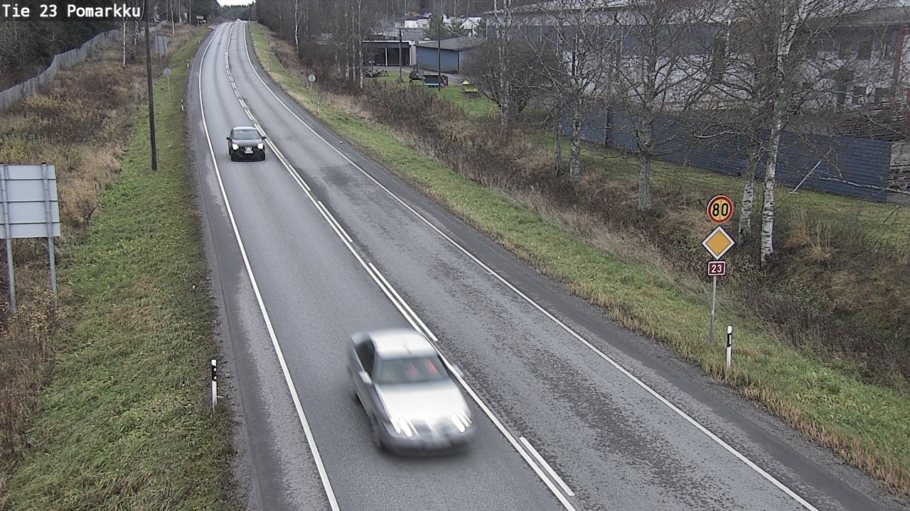 Kelikamerat Kuva Tie 23 Pomarkku, Pomarkku, Satakunta