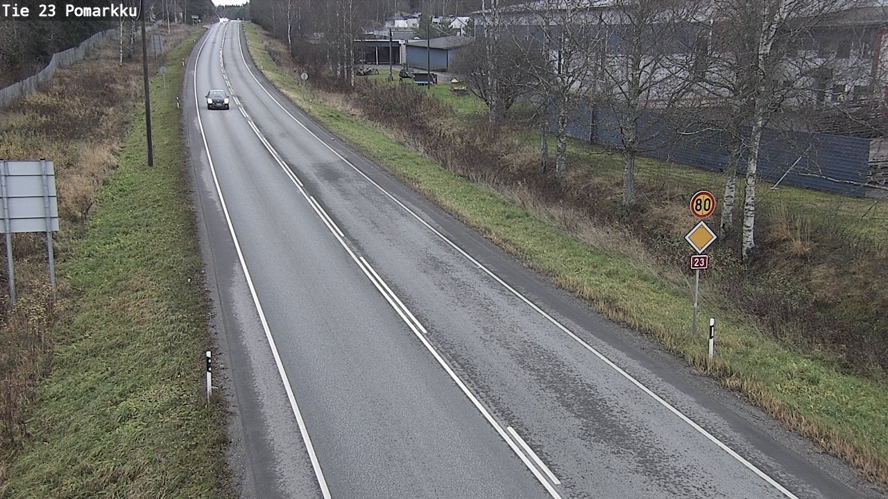 Kelikamerat Kuva Tie 23 Pomarkku, Pomarkku, Satakunta