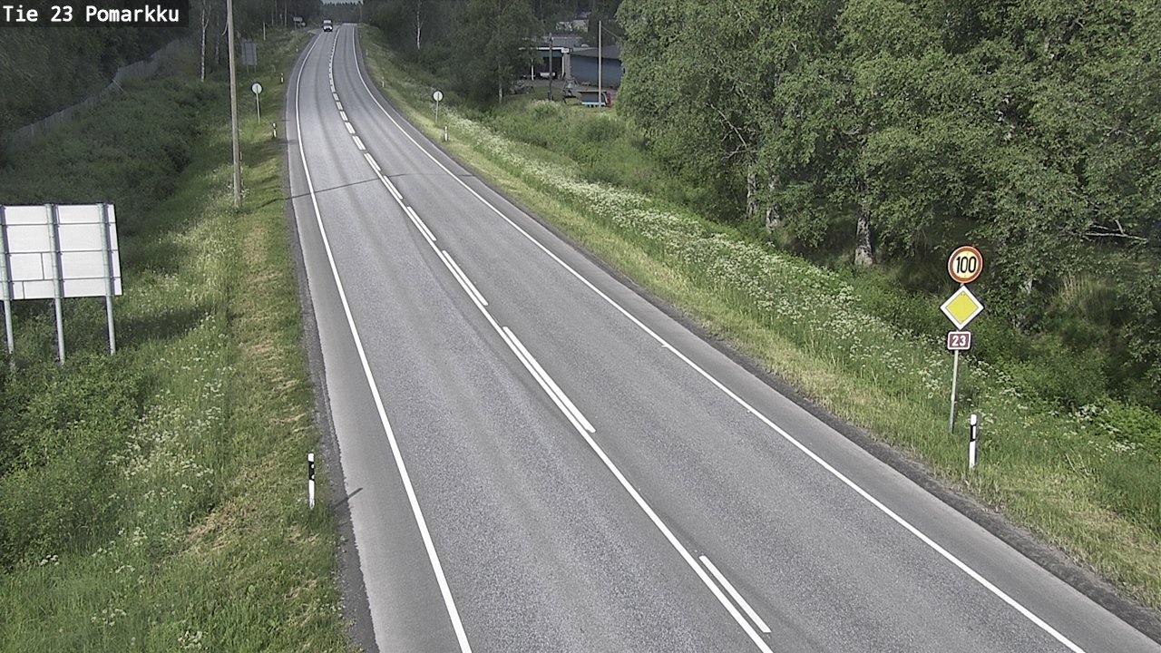 Kelikamerat Kuva Tie 23 Pomarkku, Pomarkku, Satakunta