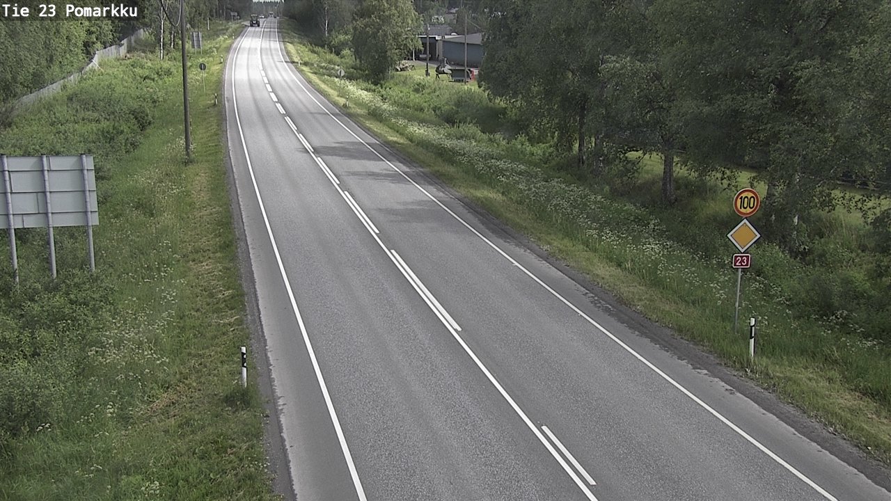 Kelikamerat Kuva Tie 23 Pomarkku, Pomarkku, Satakunta