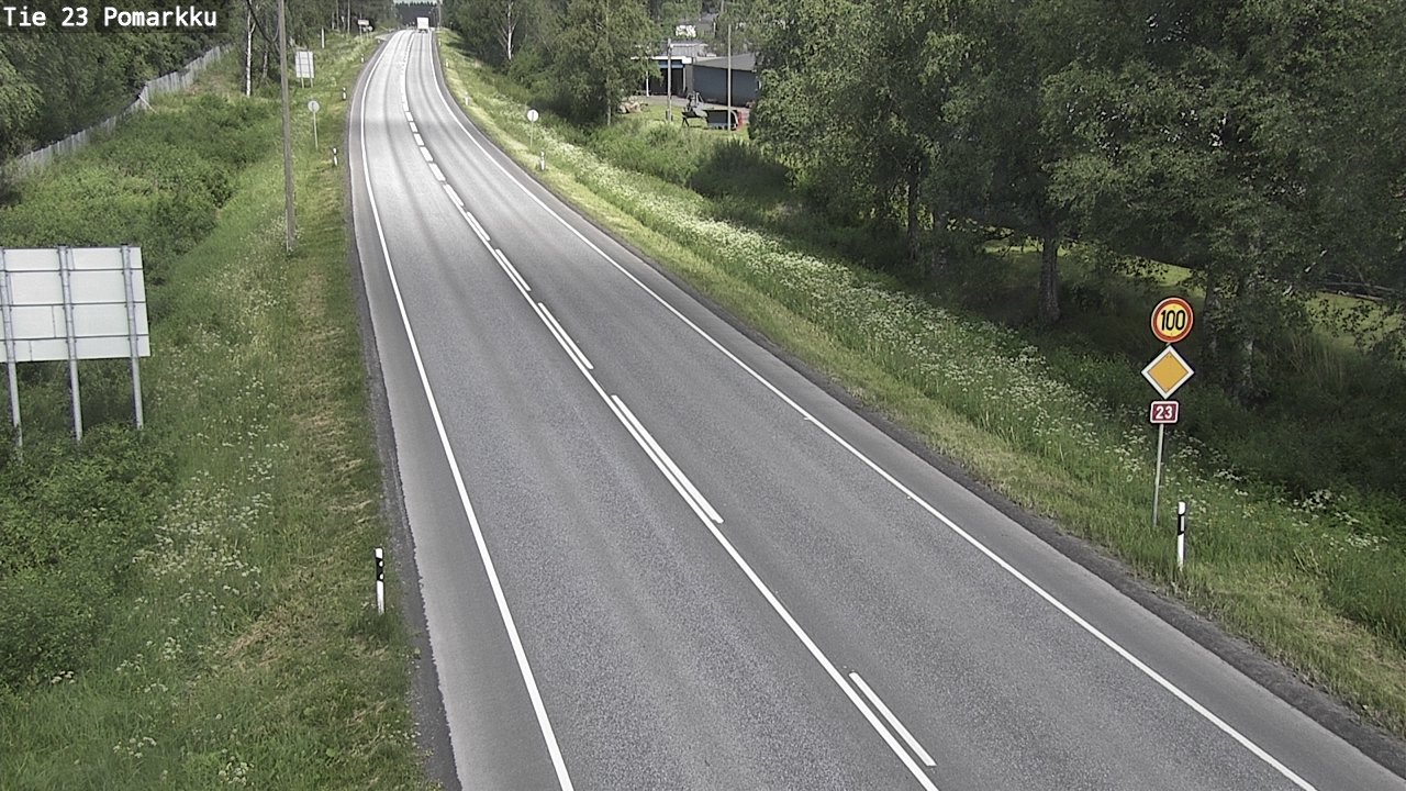 Kelikamerat Kuva Tie 23 Pomarkku, Pomarkku, Satakunta