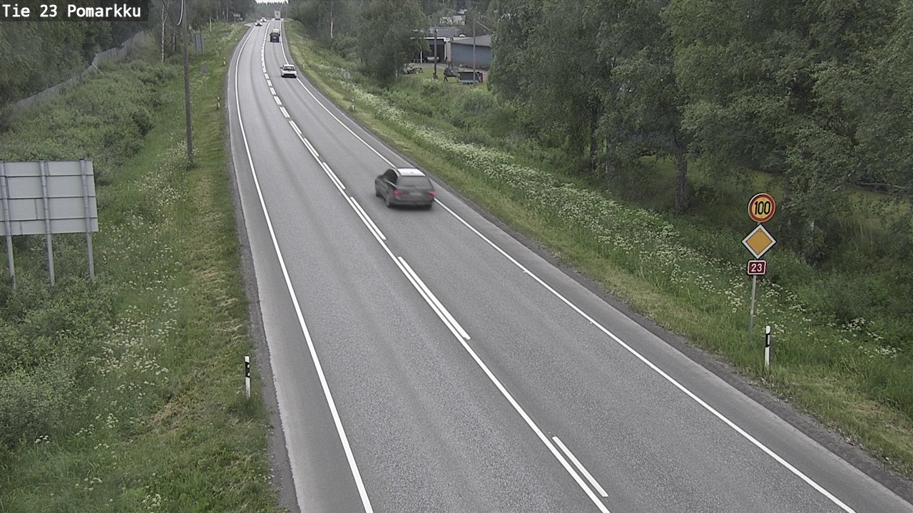 Kelikamerat Kuva Tie 23 Pomarkku, Pomarkku, Satakunta