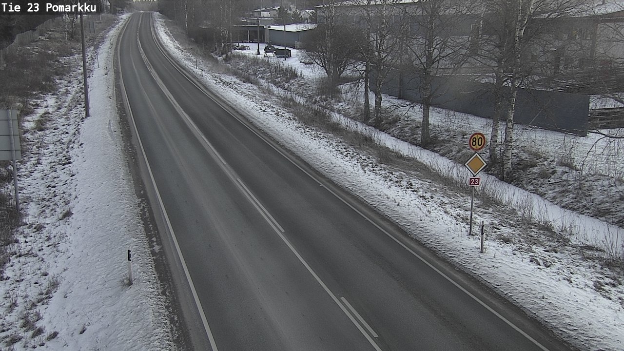 Kelikamerat Kuva Tie 23 Pomarkku, Pomarkku, Satakunta