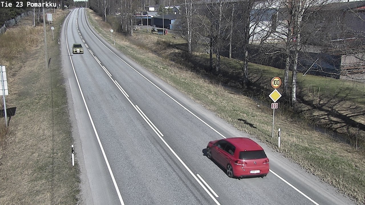 Kelikamerat Kuva Tie 23 Pomarkku, Pomarkku, Satakunta