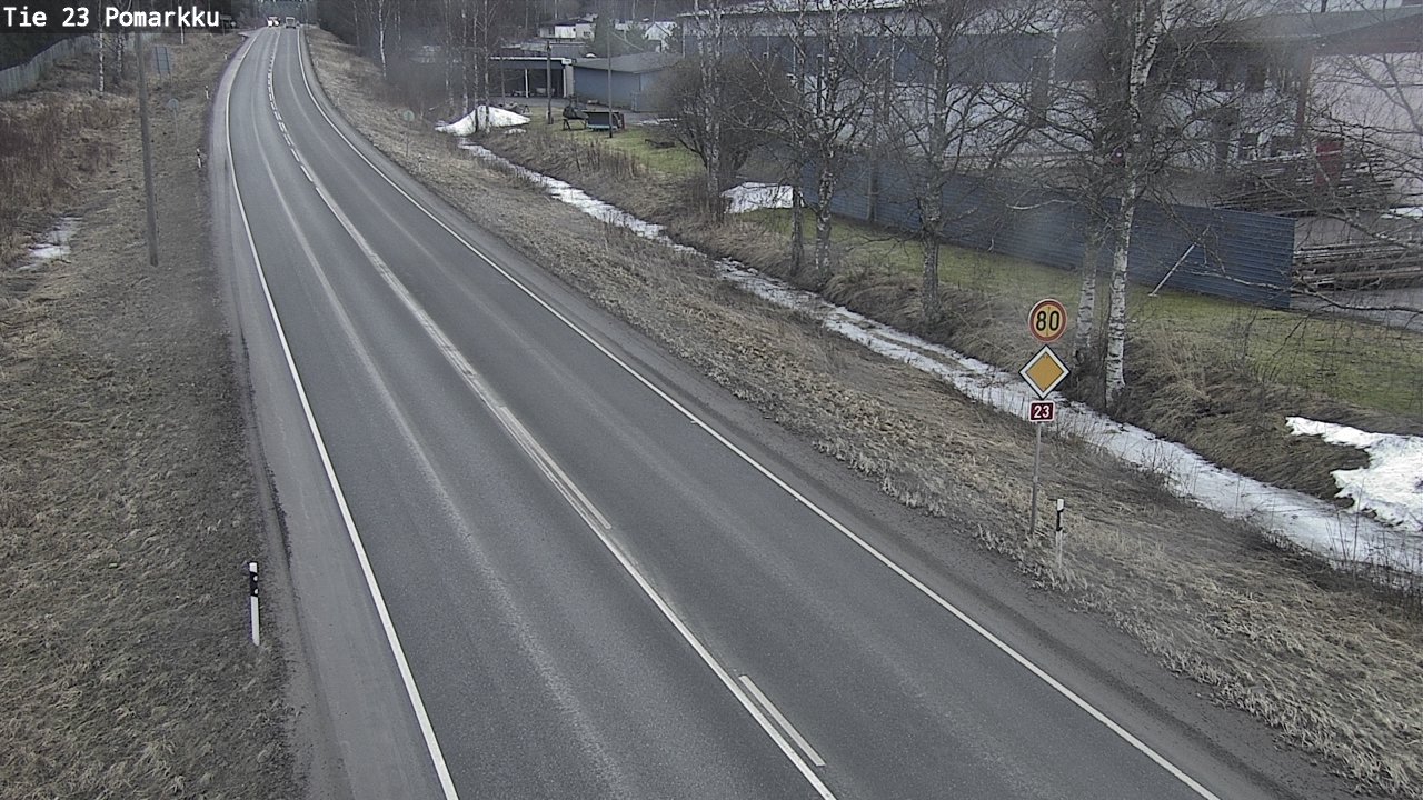 Kelikamerat Kuva Tie 23 Pomarkku, Pomarkku, Satakunta