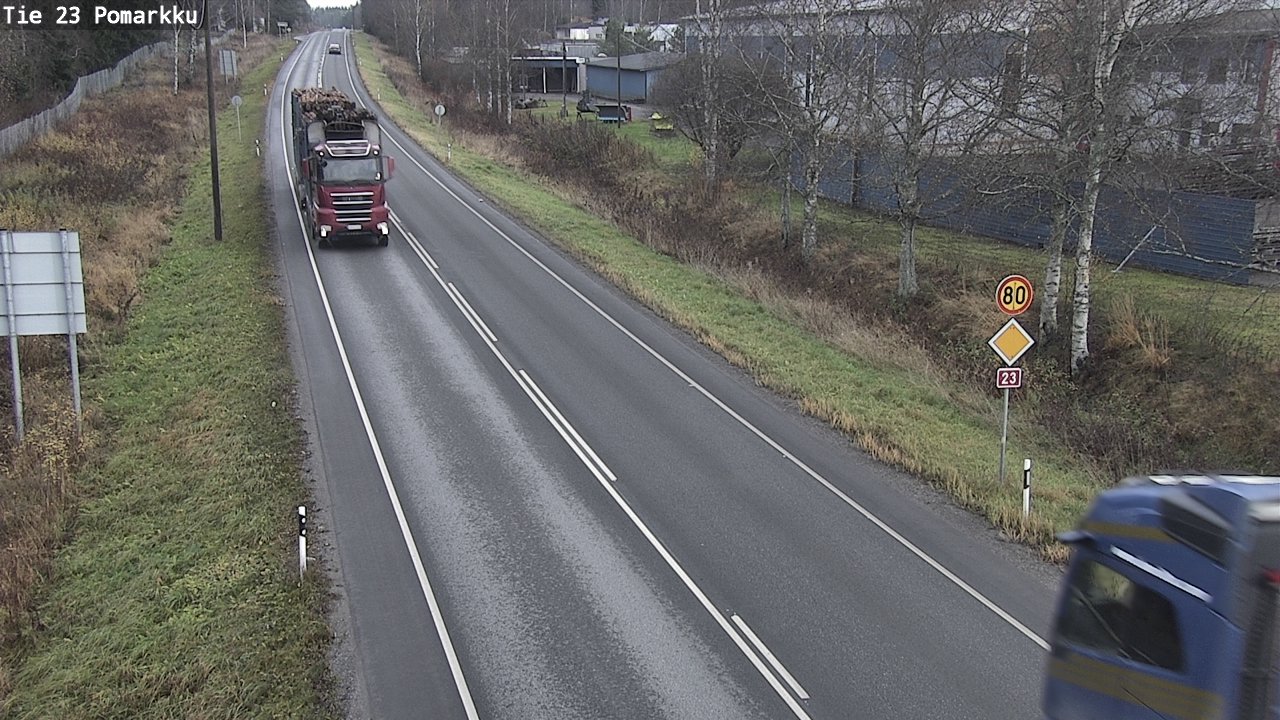 Kelikamerat Kuva Tie 23 Pomarkku, Pomarkku, Satakunta