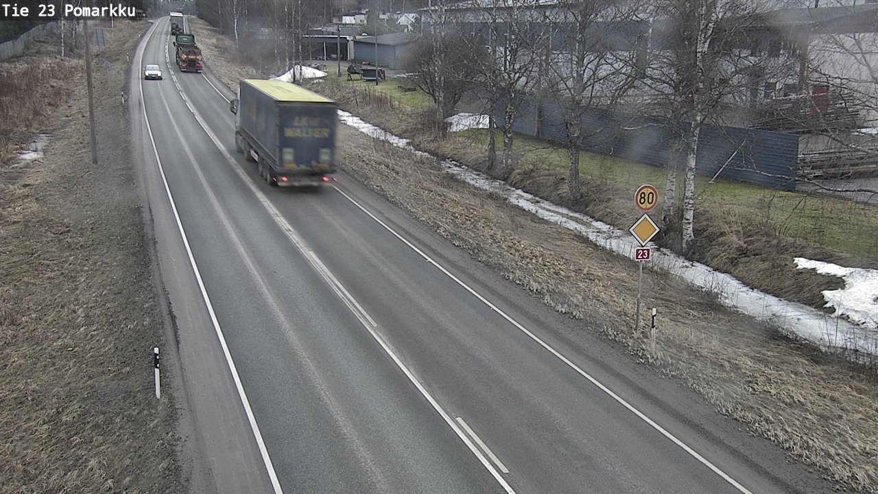 Kelikamerat Kuva Tie 23 Pomarkku, Pomarkku, Satakunta