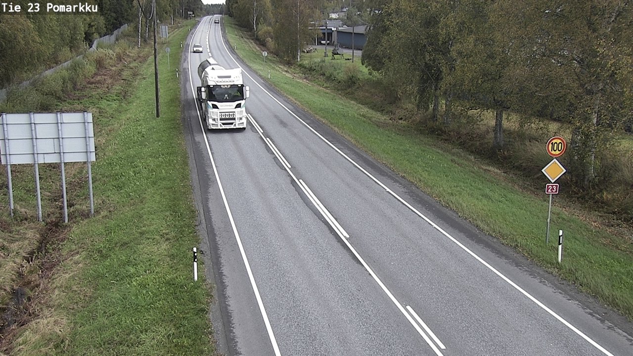 Kelikamerat Kuva Tie 23 Pomarkku, Pomarkku, Satakunta