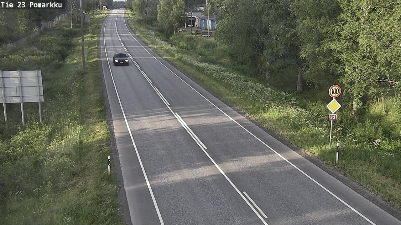 Kelikamerat Kuva Tie 23 Pomarkku, Pomarkku, Satakunta