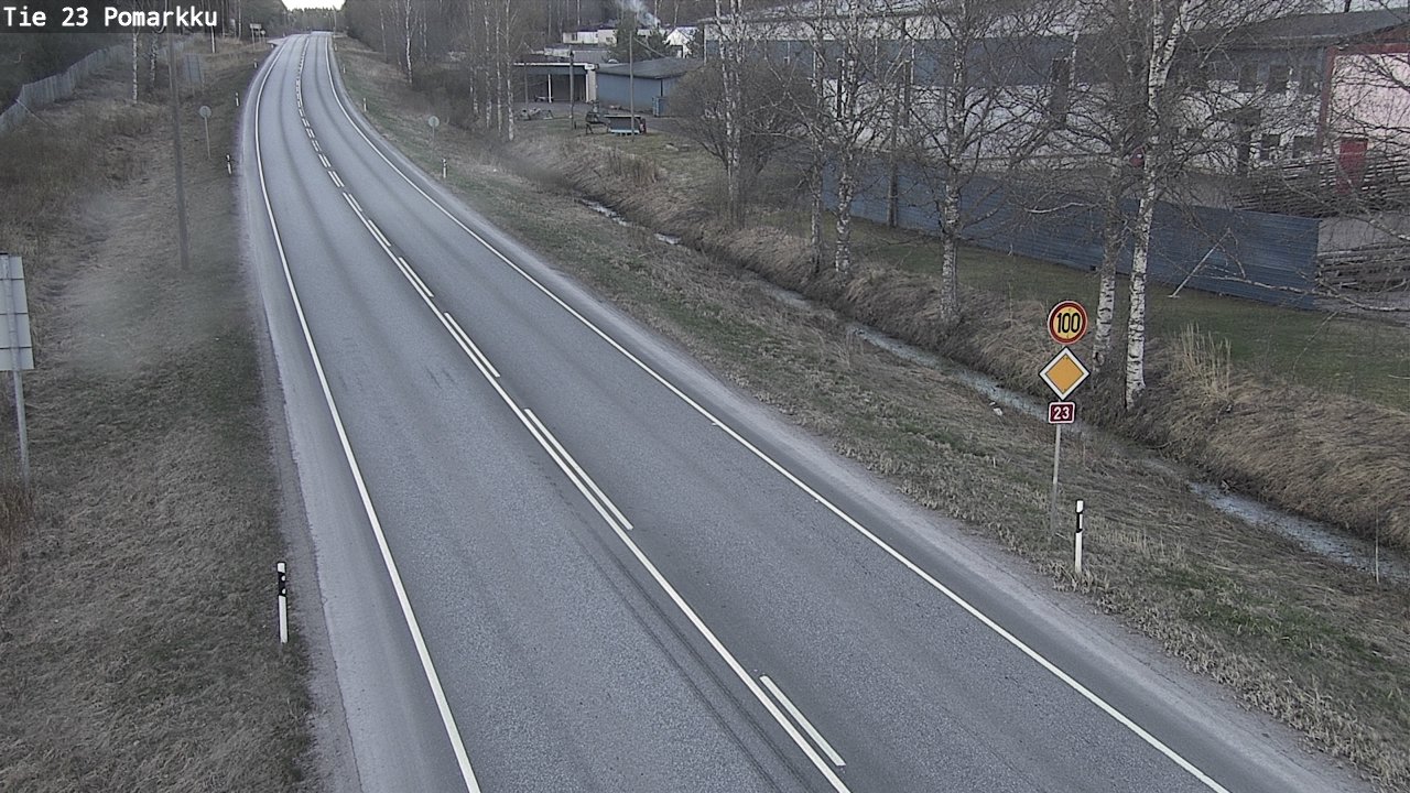 Kelikamerat Kuva Tie 23 Pomarkku, Pomarkku, Satakunta