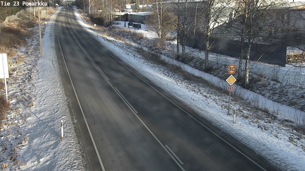 Kelikamerat Kuva Tie 23 Pomarkku, Pomarkku, Satakunta