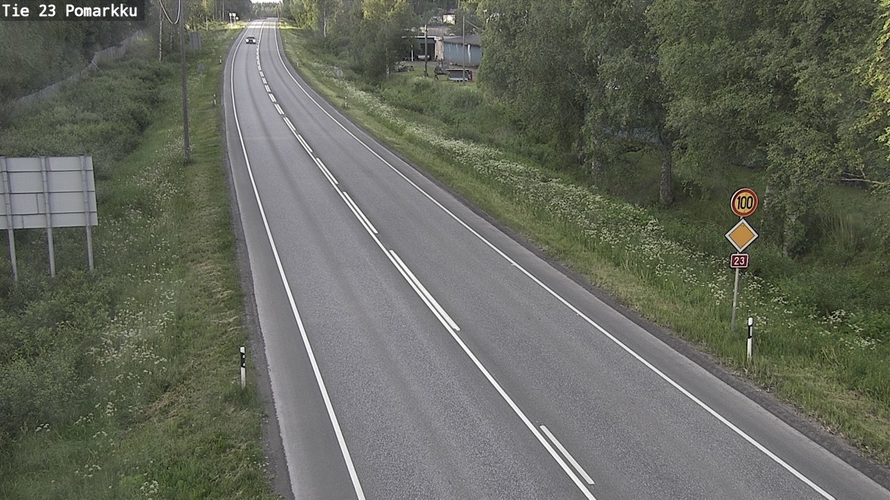 Kelikamerat Kuva Tie 23 Pomarkku, Pomarkku, Satakunta
