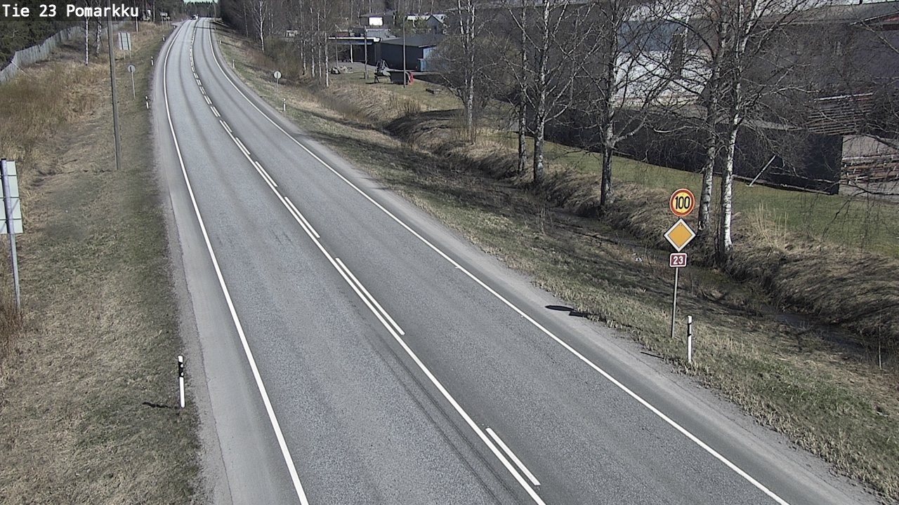 Kelikamerat Kuva Tie 23 Pomarkku, Pomarkku, Satakunta