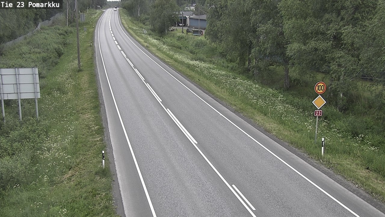 Kelikamerat Kuva Tie 23 Pomarkku, Pomarkku, Satakunta