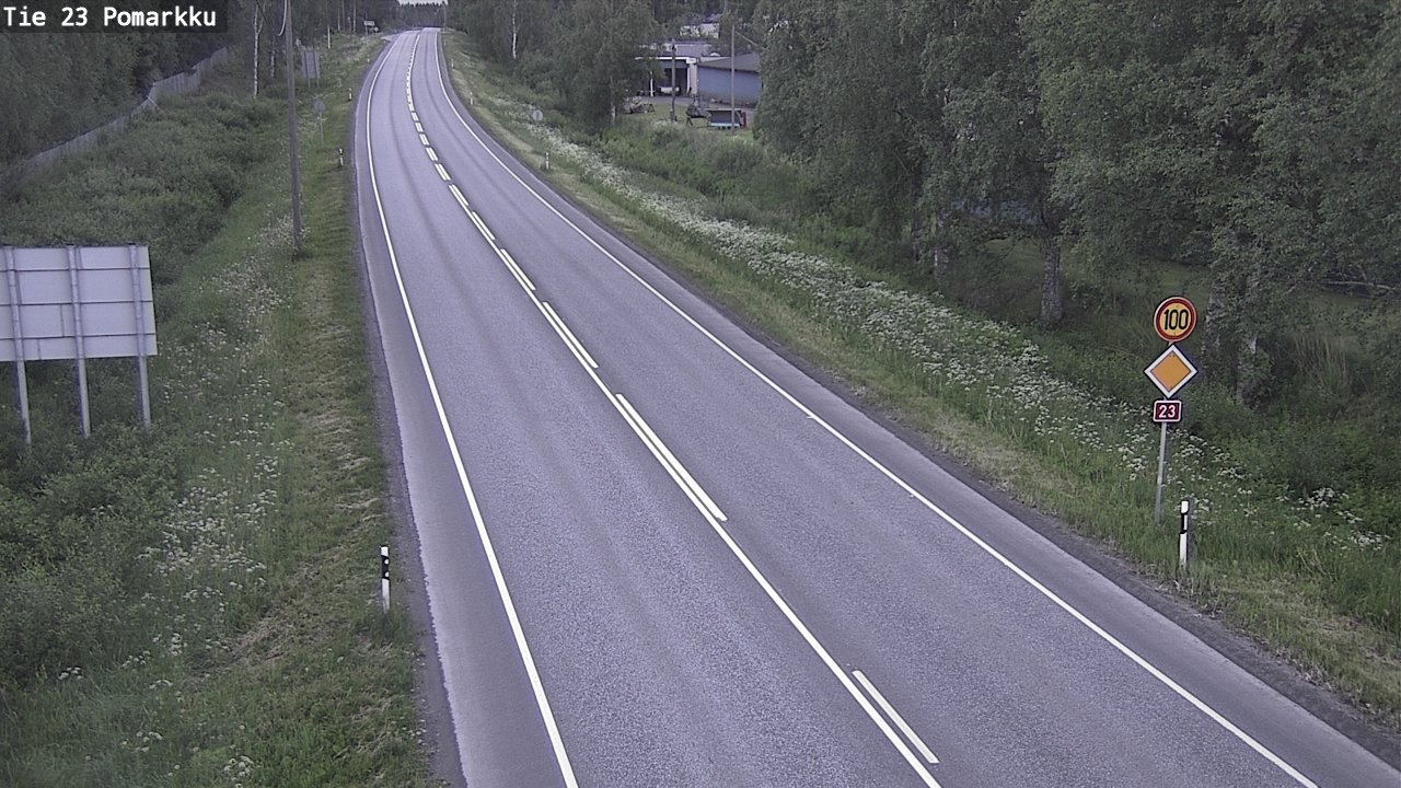 Kelikamerat Kuva Tie 23 Pomarkku, Pomarkku, Satakunta
