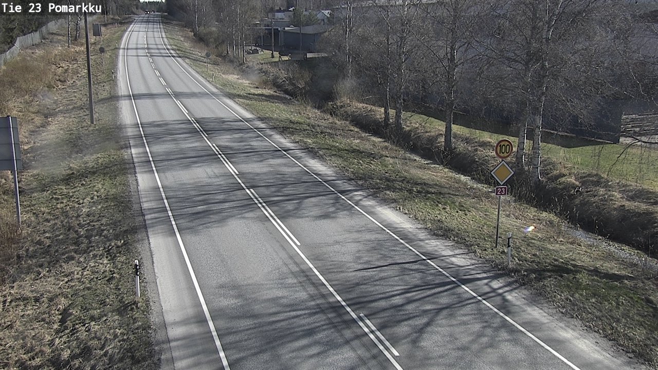 Kelikamerat Kuva Tie 23 Pomarkku, Pomarkku, Satakunta