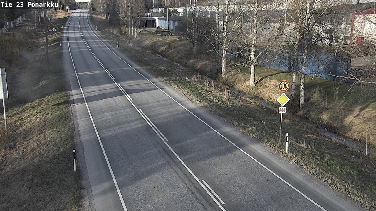 Kelikamerat Kuva Tie 23 Pomarkku, Pomarkku, Satakunta