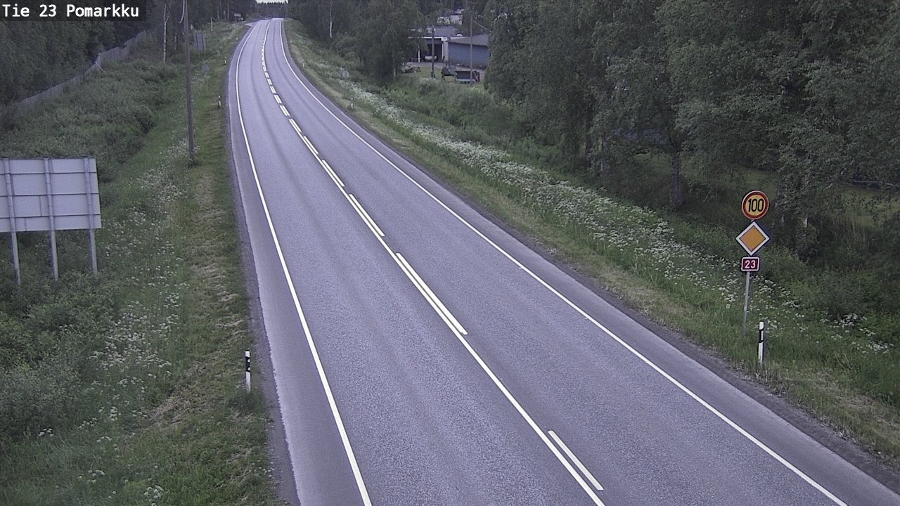Kelikamerat Kuva Tie 23 Pomarkku, Pomarkku, Satakunta