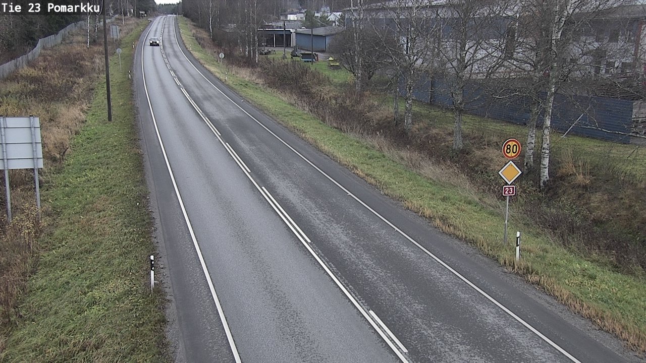 Kelikamerat Kuva Tie 23 Pomarkku, Pomarkku, Satakunta
