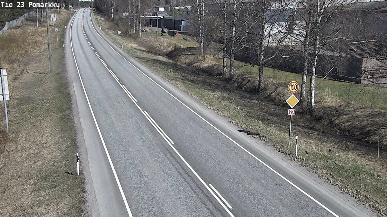 Kelikamerat Kuva Tie 23 Pomarkku, Pomarkku, Satakunta