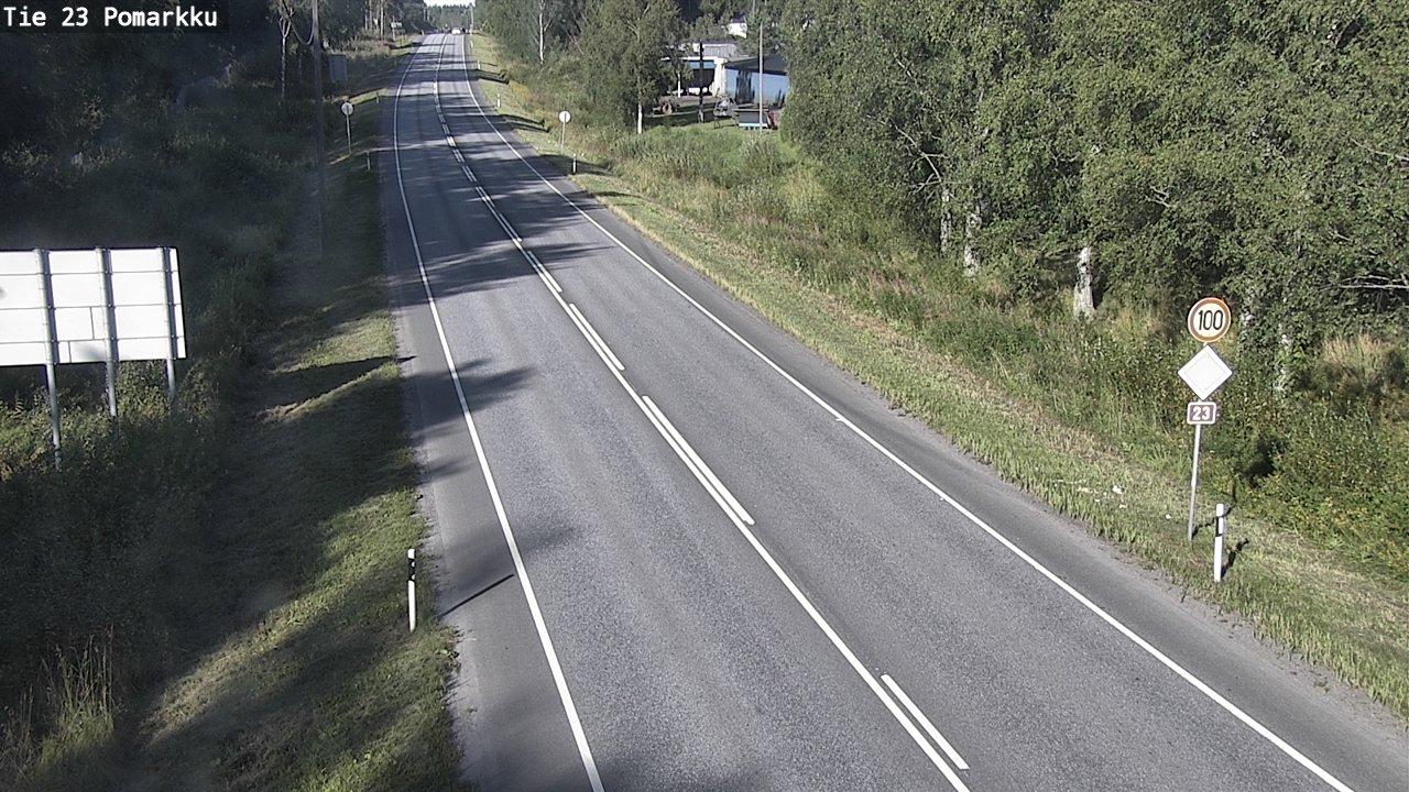 Kelikamerat Kuva Tie 23 Pomarkku, Pomarkku, Satakunta