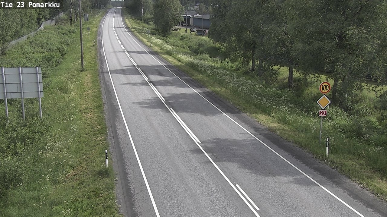 Kelikamerat Kuva Tie 23 Pomarkku, Pomarkku, Satakunta