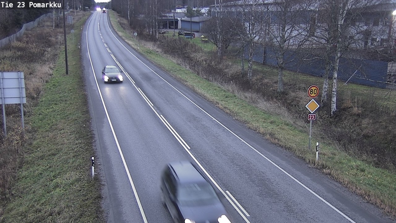 Kelikamerat Kuva Tie 23 Pomarkku, Pomarkku, Satakunta