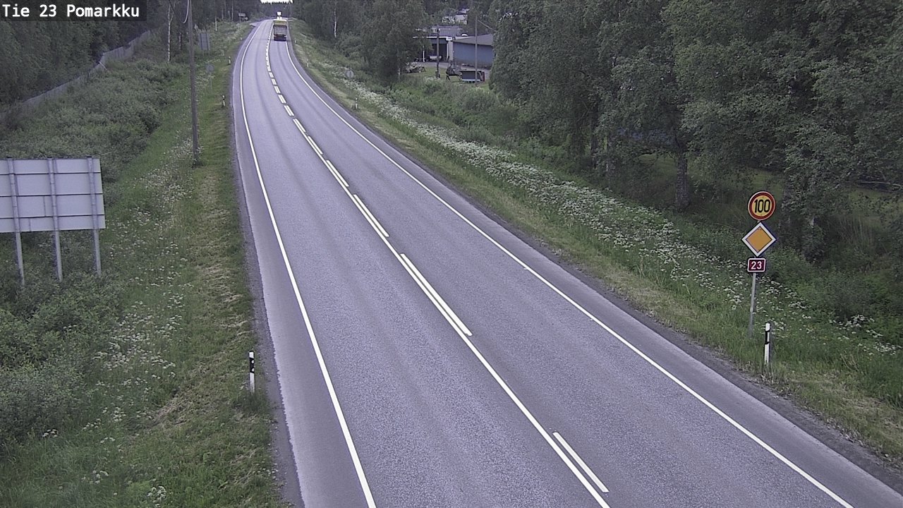 Kelikamerat Kuva Tie 23 Pomarkku, Pomarkku, Satakunta