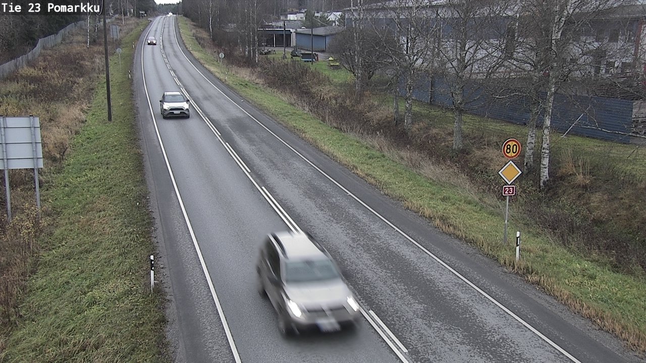 Kelikamerat Kuva Tie 23 Pomarkku, Pomarkku, Satakunta