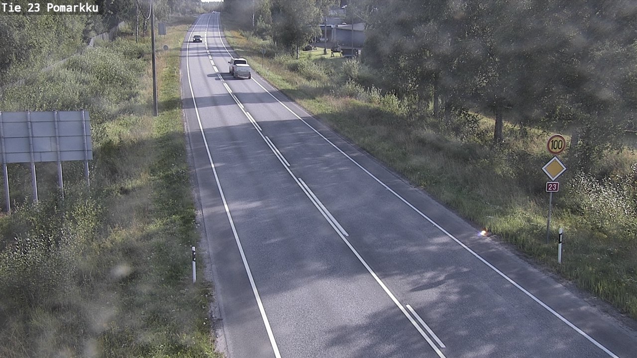 Kelikamerat Kuva Tie 23 Pomarkku, Pomarkku, Satakunta